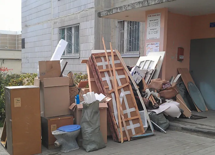 Вывоз мусора в округах Москвы